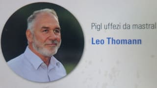 Leo Thomann n'ha nagina concurrenza per il post sco mastral.