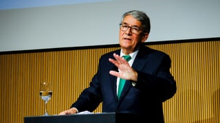 Urs Schwaller discurra.