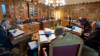Il Cussegl federal durant ina da sias sesidas. 