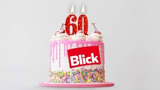 Ina petta cun scrit si "Blick"