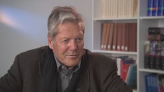 Peter Schmid, il pledader da la gruppa da "Burgais preoccupads".