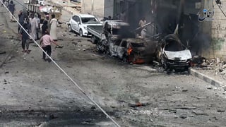 autos devastads ad Aleppo