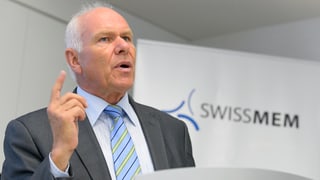 Il schef da Swissmem Hans Hess.