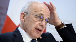 Cusseglier federal e minister da finanzas Ueli Maurer.