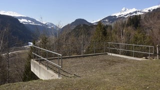 Purtret dal reservuar d'aua da Rueun. Purtret dal reservuar d'aua da Rueun.