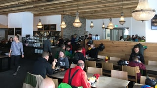 restaurant en territori da skis.