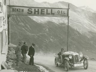 Fotografia da l'emna d'automobilitad San Murezzan 1929/1930 Fotografia da l'emna d'automobilitad San Murezzan 1929/1930