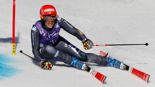 La skiunza Federica Brignone en acziun.
