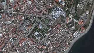 vista da surengiu sin Istanbul, quartier Sultanahmet vista da surengiu sin Istanbul, quartier Sultanahmet
