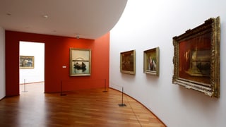 Maletgs pendì si en il Museum Segantini a San Murezzan.