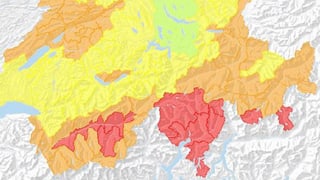 Survista dal privel d’incendis da guaud en Svizra. Survista dal privel d’incendis da guaud en Svizra.