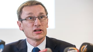 Adi Achermann, il cumandant da la polizia dal chantun Lucerna.