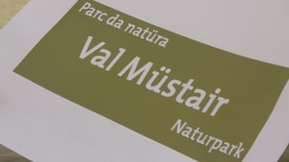 Visualisaziun dal nov nom per il parc regiunal «parc da natüra Val Müstair».