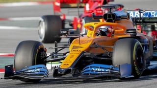 Auto da cursa da McLaren.