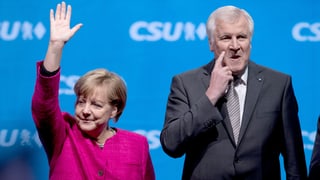 Ils dus parsuras da las partidas, Angela Merkel e Horst Seehofer. 