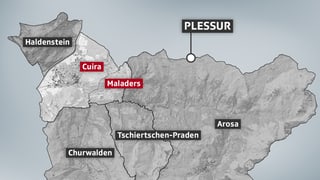 charta da las regiuns da Cuira, Maladers e contrun