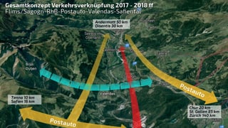 La Ruinaulta duai vegnir colliada meglier cun ils vitgs vischinants.