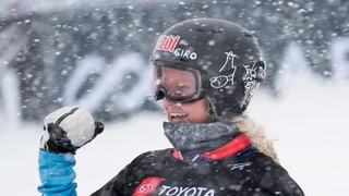 La snowboardista Julie Zogg.