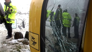 Accident dad in bus da scola.