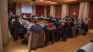 Il parlament da Glion duront ina sesida