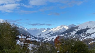 Vista da Camuns direcziun Vrin.