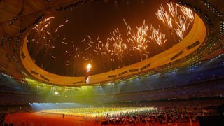Avertura dals gieus olimpics a Bejing. Avertura dals gieus olimpics a Bejing.