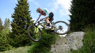 Nino Schurter sin ses mountainbike