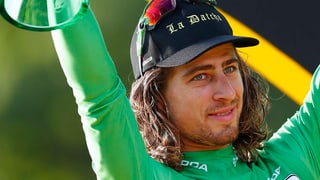 Il velocipedist Peter Sagan che va en il futur per l'equipa tudestga Bora-Hansgrohe. 