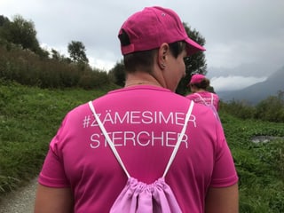 Impressiuns dal Pink Ribbon Walk.