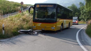 Il töf è vegnì donnegià dal tut. Vi da l'auto da posta è il donn stà minim.