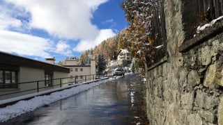 Qua fiss la pista a val fin en il vitg a fin.