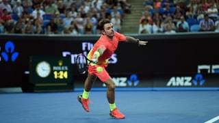 Stan Wawrinka durant in gieu dal Australian Open.