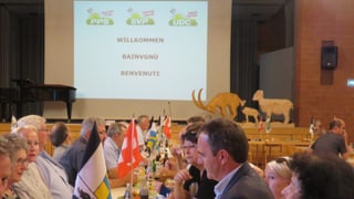 La radunanza dals delegads da la PPS a Claustra.