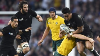La Nova Zelanda defenda sco emprima naziun il titel da campiun munidal en il rugby. 
