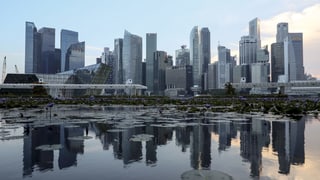 skyline da Singapur. skyline da Singapur.