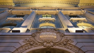 Fatschada da la Banca naziunala