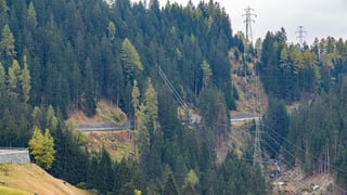 La via tranter Tinizong e Rona.