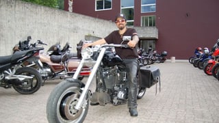 Gioni Coluccello e sia Harley.