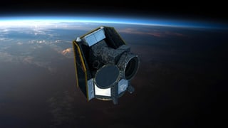 Il telescop cun il num «Cheops». Il telescop cun il num «Cheops».