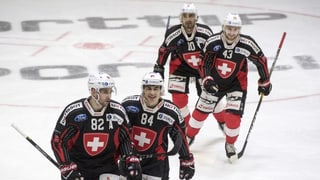 Plirs giugaders da hockey da la naziunala svizra.