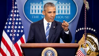 Il president american Barack Obama durant ch'el declera ch'il Supreme Court bloccheschia ses plans.