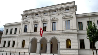 Purtret dal Tribunal penal federal a Bellinzona. 
