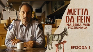 Maletg da simbol per l'episoda 1. Policist Aldo guarda suprendent. Maletg da simbol per l'episoda 1. Policist Aldo guarda suprendent.