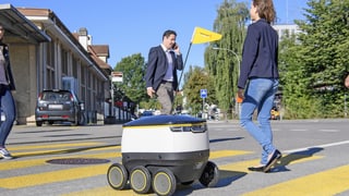 Il roboter che furnescha en l'avegnir la posta.