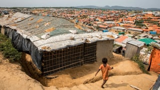 Champ da fugitivs en il Bangladesch.