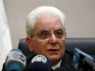 Il primminister da l’Italia Sergio Mattarella.