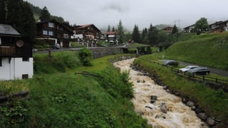 L'aua che vegn tranter Camischolas e Sedrun ord la Val Strem.