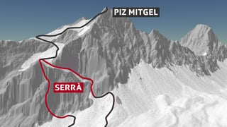Omaduas sendas enferradas per ir sin il Piz Mitgel èn uss serradas.