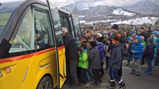 Il «Smartshuttle» a Maiavilla. Il «Smartshuttle» a Maiavilla.