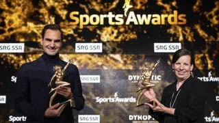 Roger Federer e Vreni Schneider.